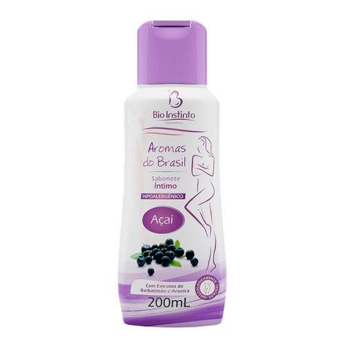 Sabonete Íntimo Açaí - Aromas do Brasil - 200ml